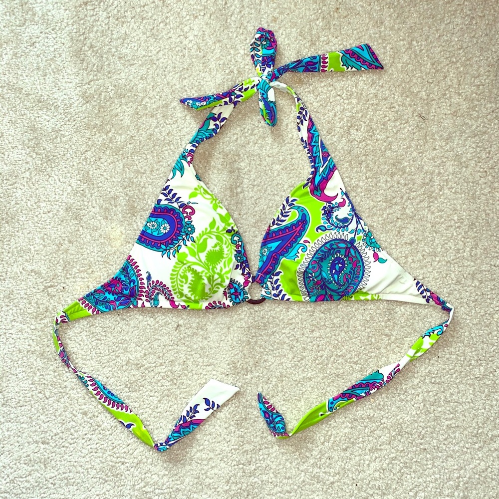 Paisley Bikini Top
